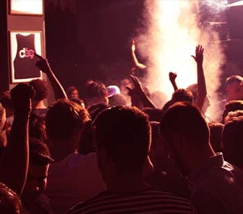 Colourful club atmosphere at Disco 69